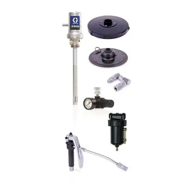 GRACO 26C169 - LD Series 50 1 Grease Pump, 35 lb, Stationary Package