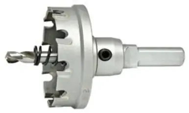 ALFA CHC74379 - 2-3/8" Carbide-Tipped Hole Cutter, 3/16" Cut Depth