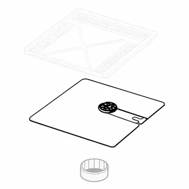 WHEELER-REX 607054 - Upper Tank Cover for 6490 & 6590 Threading Machines
