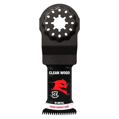 DIABLO DOS125JBW3 1-1/4" Starlock Bi-Metal Oscillating Blades for Clean Wood 3ct
