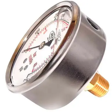 WHEELER-REX 36359 - Gauge, 0-600 PSI for Hydrostatic Test Pump