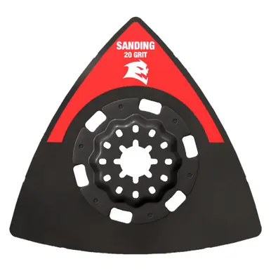 DIABLO DOS20CGSP 3-1/2" 20-Grit Starlock Carbide Grit Oscillating Sanding Plate