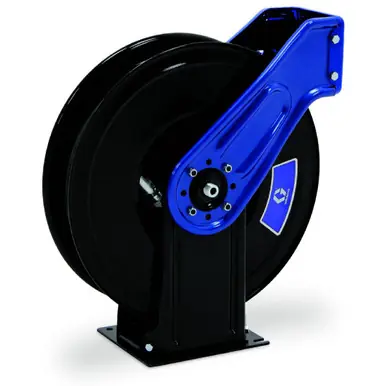 GRACO XDH5DB - XDX20 Grease Hose Reel, 1/2" x 50 ft, No Hose, Blue