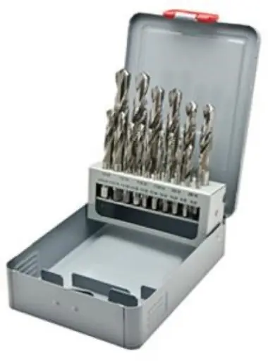 ALFA DTH66120 - 16pc HSS Combination Drill & Tap Set