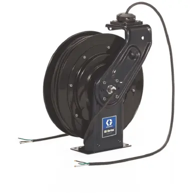 GRACO 24Y879 - SD10 120V Cord Reel - No Accessory, Cord Only - 95 ft, 16/3, 10A, Black
