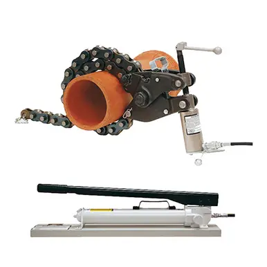 WHEELER-REX 5590-36 - Remotely Operated Hydraulic Pipe Cutter, 6"-36" Capacity