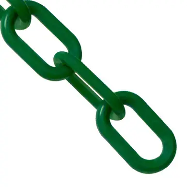 Mr. Chain 10054-50 1" x 50‘ Plastic Chain - Evergreen