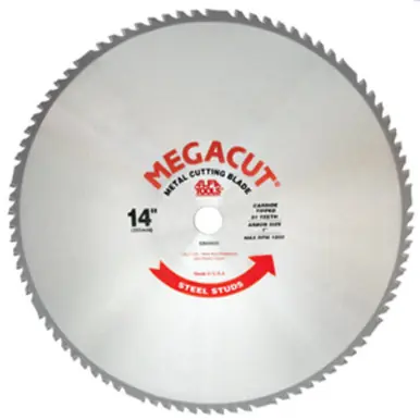 ALFA SB69920 - 14" x 81T x 1 Carbide Circular Saw Blade for Studs
