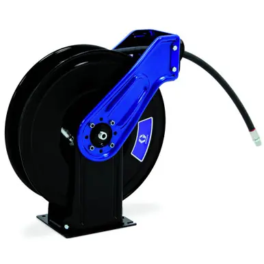 GRACO XDH55B - XDX20 Grease Hose Reel, 3/8" x 50 ft, Blue