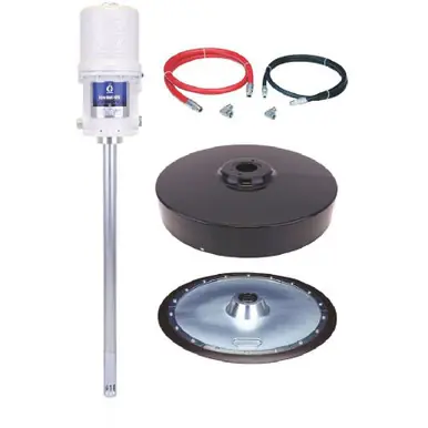 GRACO 225781 - Fire-Ball 425, 50 1 Grease Pump, 400 lb Drum, Stationary Supply Package
