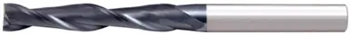 ALFA SCL61359AL - 3/8 x 4 Single End, 2-Flute CC Altin Carbide End Mill