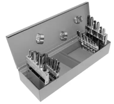 ALFA TDSH136 - 36pc HSS NC/NF USA Tap/Drill Set