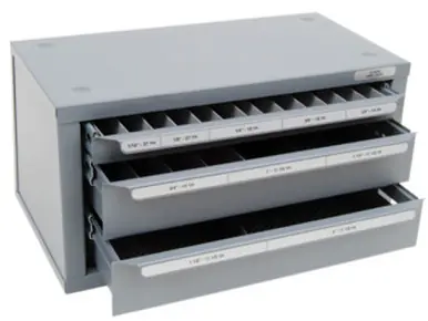 ALFA DIHT13590 - 3-Drawer Tap & Drill Empty Dispenser Cabinet