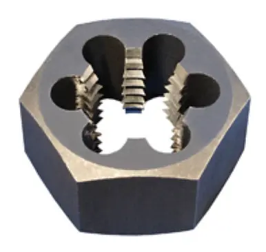 ALFA CSRTD70731 - 1-5/8"-12 Rethreading Hex Die Carbon Steel