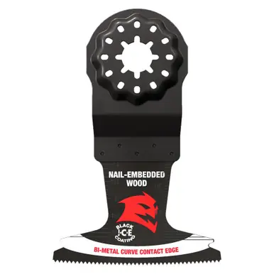 DIABLO DOS250BW10 - 2-1/2" Starlock Bi-Metal Oscillating Blade for Nail-Embedded Wood