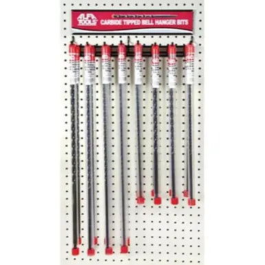 ALFA TCBH16 - 16 pc Carbide-Tipped Bellhanger Display