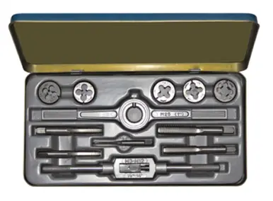 ALFA TDS66012 - 12pc Tap & Die Set
