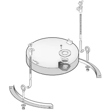 GRACO 206586 – Bung Drum Cover & Hold-Down Rods