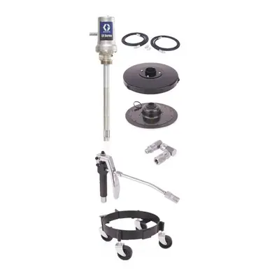 GRACO 25C549 - Portable Grease Kit Package for 35lb Drum, 750 PSI