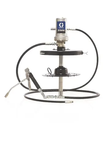 GRACO 24J034 - LD Series 50 1 35 lb Grease Drum CE Pump Package - BSPP