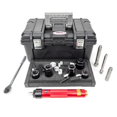 WHEELER-REX 8102 - Hot Tapping System 3/4"-2" NPT, Steel/Copper