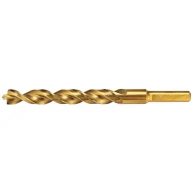 ALFA RS51861BD - 15/32" x 3/8" Shank Pilot-Point Jobber Drill (6pk)