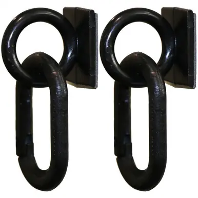 Mr. Chain 76093 Stick-ALL Ring with Carabiner Kit (2 Pack)