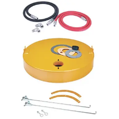 GRACO 206655 - Fire-Ball 300, 5 1 Oil Pump, 55 Gal Closed-Head Lube Truck Package, 900 PSI