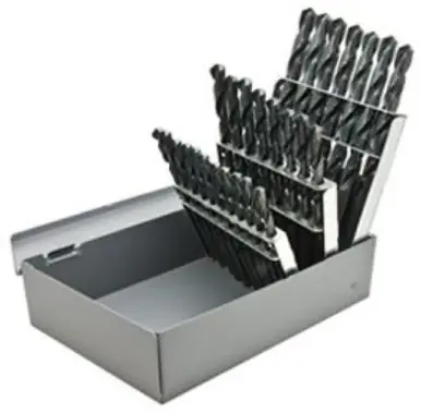 ALFA J150190 - 29pc HSS USA Jobber Drill Set