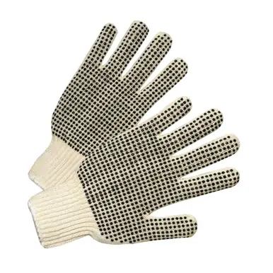 Anchor 101-6710 Medium Weight Gloves w/ PVC Dot Grips