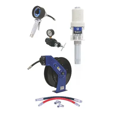 GRACO 26A320 - Mini Fire-Ball 225 Refill Pump Kit, 400 lb Barrel