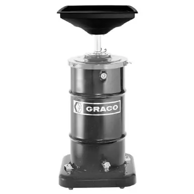 GRACO 239301 - Used Oil Receiver, 16 Gal (60 L), w/ Steel Drum