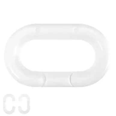 Mr. Chain 80701-10 3" Plastic Master Link (10 Pack) White