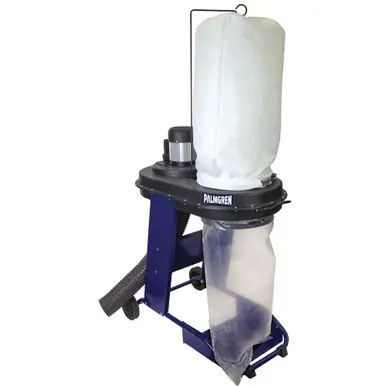 PALMGREN 9686010 - 120V Dust Collector, 1490CFM - Wood Only