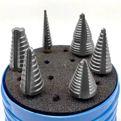 ALFA MBS16 - 6pc ProBit Step Drill Bit Set w/ Case