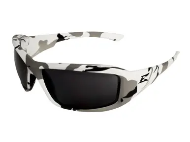 EDGE Eyewear XB116-AC Brazeau - Arctic Camo Frame, Smoke Lens Safety Glasses