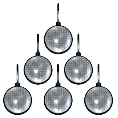 Mr. Chain 84003-6 Snap Reflectors (6 Pack)