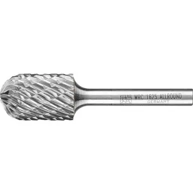 PFERD 28030 Carbide Bur, Cylindrical radius end, OMNI cut 5/8" x 1/1" x 1/4" shank