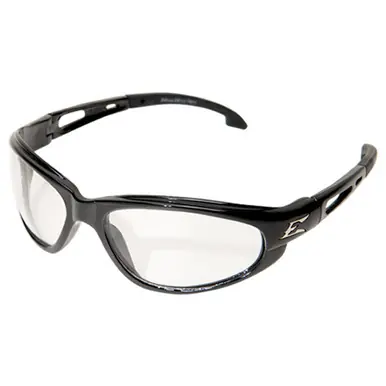 EDGE Eyewear SW111VS Dakura - Black / Clear Vapor Shield Safety Glasses