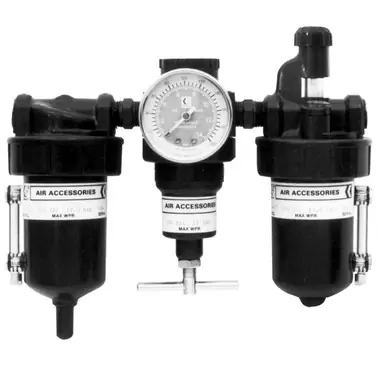 GRACO 110150 - Air Line Filter / Regulator / Lubricator, 3/8" NPT(F), 250 PSI