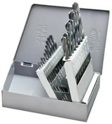ALFA S160195D - 21pc Split Point Black.Dial-A Drill Set