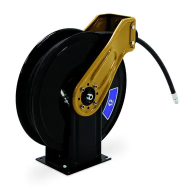 GRACO XDH55F - XDX20 Grease Hose Reel, 3/8" x 50 ft, Yellow
