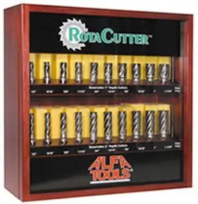 ALFA ROTACO100 - 100 pc Cobalt Rotacutter Display