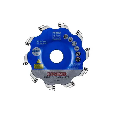 PFERD 20110 - 4-1/2"/5" ALUMASTER, High Speed Disc HSD-R w/HICOAT Inserts