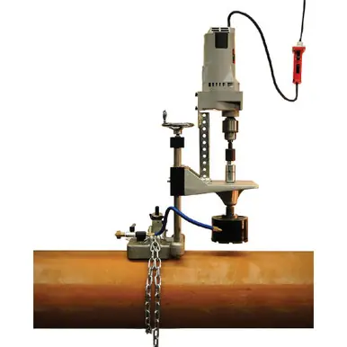 WHEELER-REX 1662 - Electric-Powered Hole Cutter System w/ Water Valve Assembly