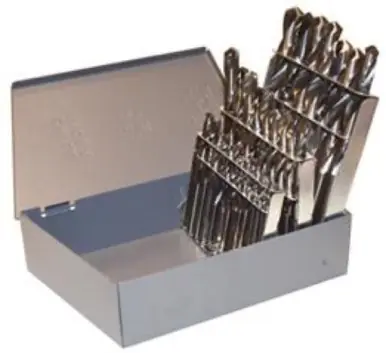 ALFA ST50193 - 15pc Solid Carbide Jobber Drill Set