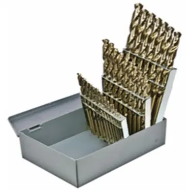 ALFA J150199B - 115pc HSS USA Bright Jobber Drill Set