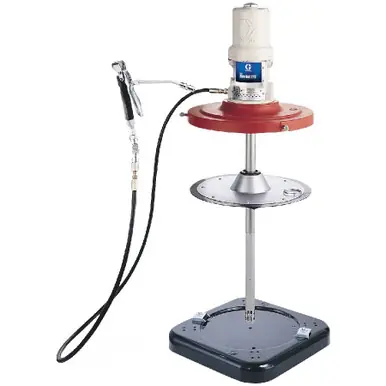 GRACO 246915 – Mini Fire-Ball 225 50 1 Grease Pump, 120 lb (55 kg) Drum, Portable Package w/ Caster