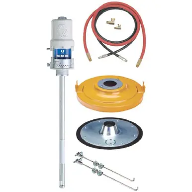 GRACO 222085 - Fire-Ball 300, 50 1 Grease Pump, 120 lb Drum, Lube Truck Package