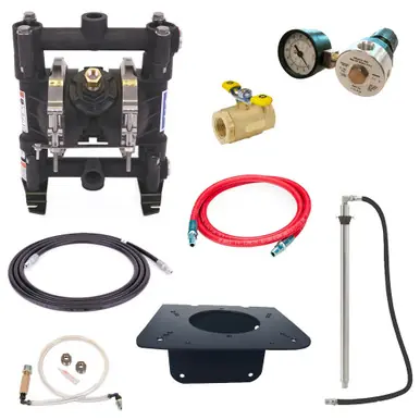 GRACO 244682 – Husky 716 Single Inlet Antifreeze & Windshield Solvent Transfer Package, 100 PSI